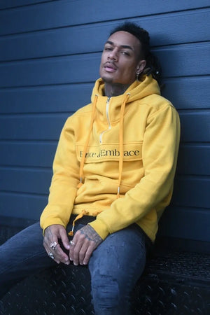 Brace & Embrace - Yellow Signature Hoodie